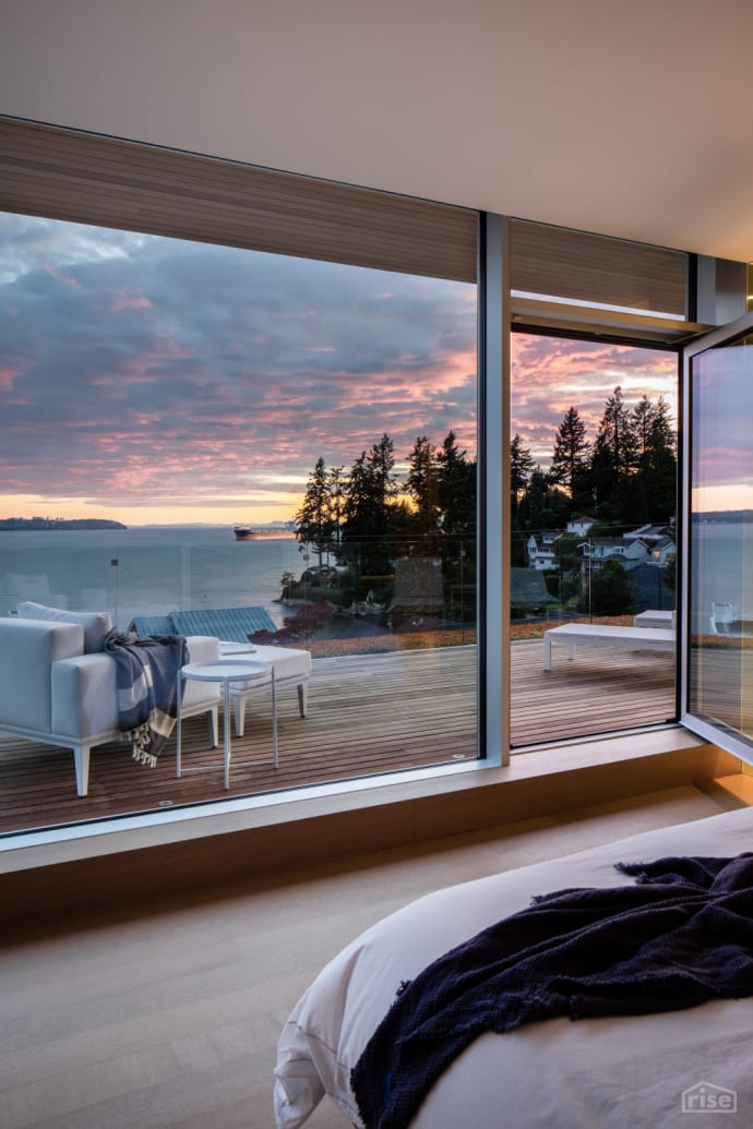 View From Vancouver Net-Zero Home.  Vincent Lee