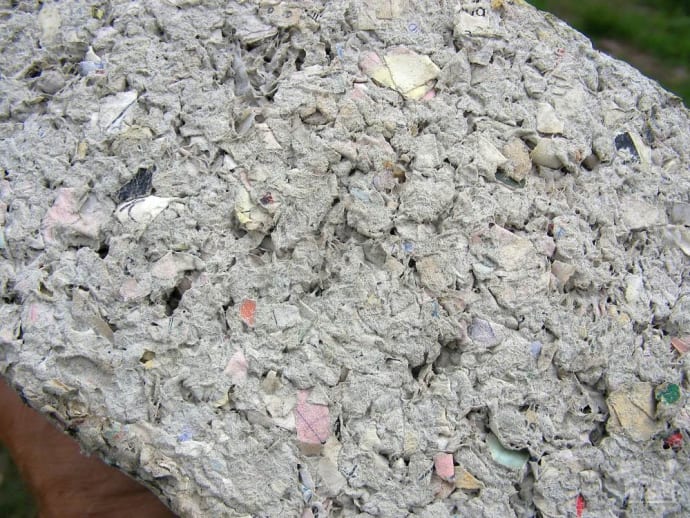 what is paprecrete made from