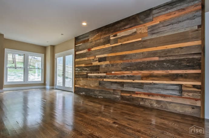 Marcelle Guilbeau Interior Design wood wall
