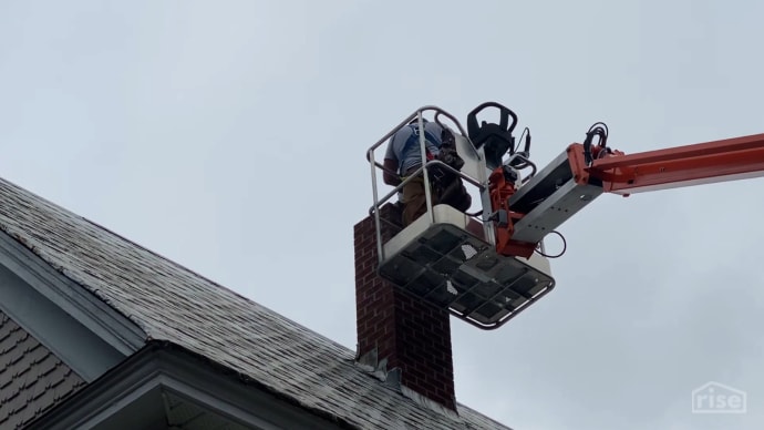 removing chimney