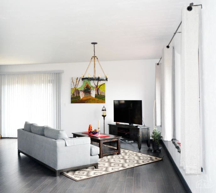 romanian passive house living room