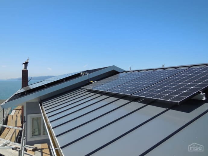 solar metal roof