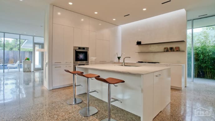 terrazzo kitchen floor