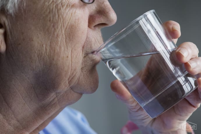 Senior Drinking Water