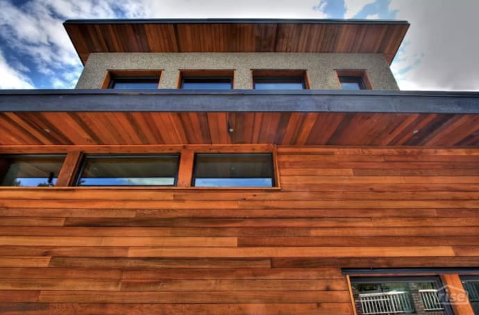 wood siding