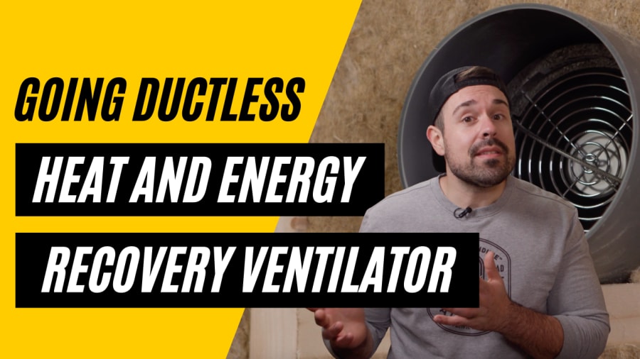 Heat and Energy Recovery Ventilator: Going Ductless