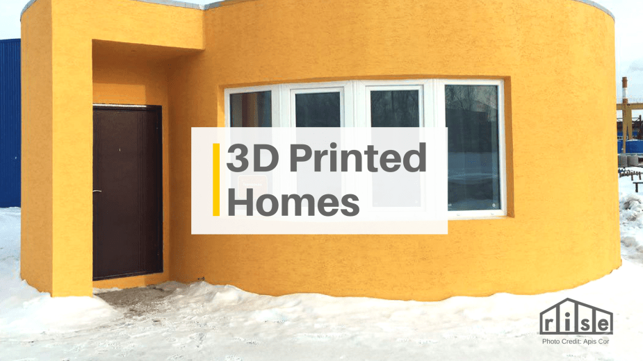 3d printed homes