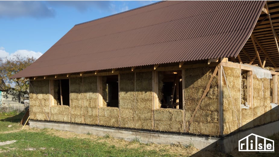 how to build a home using straw bale