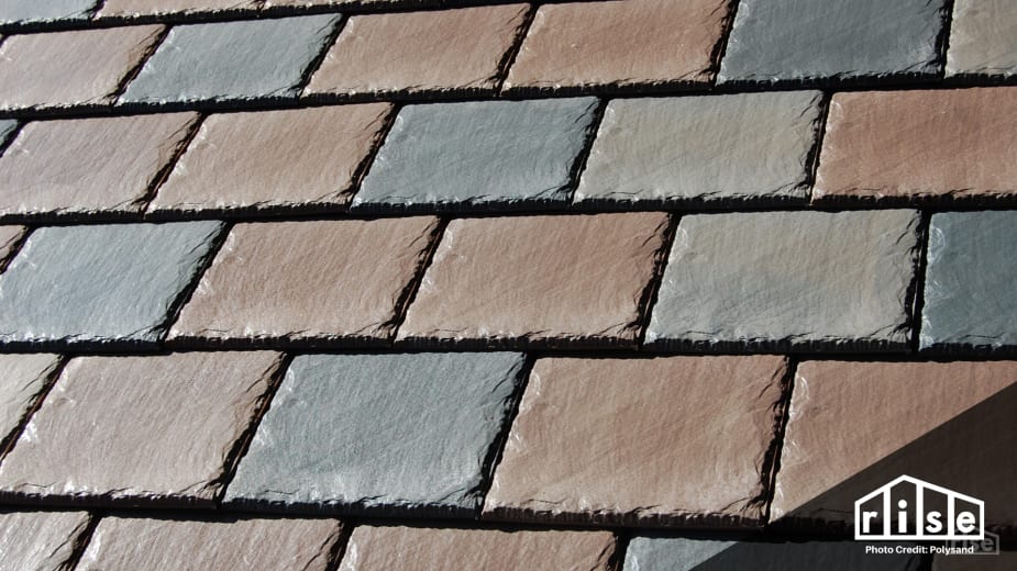 Synthetic Slate Roofing Header