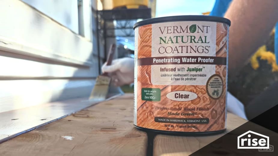 Vermont Natural Coatings Penetrating Water Proofer Infused with Juniper