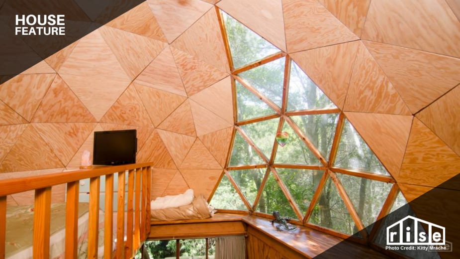 airbnb mushroom dome