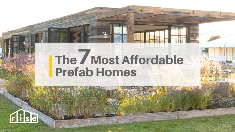 most affordable prefab homes