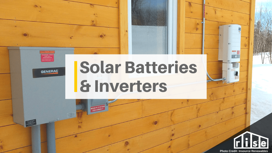 solar batteries and inverters