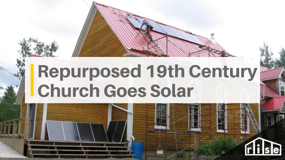 Repurposed 19th century church goes solar