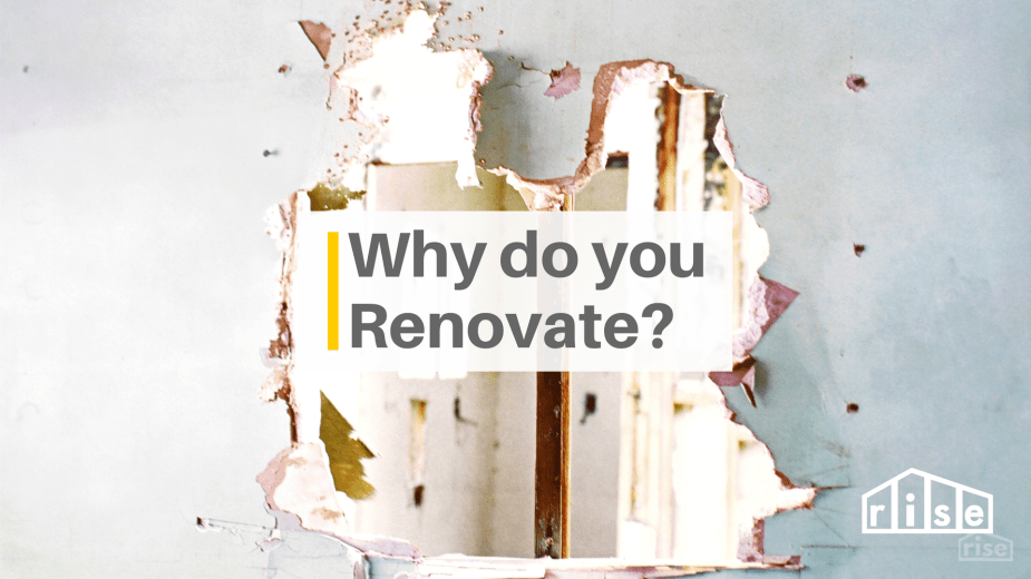 Thinking of Renovating? Read This First.