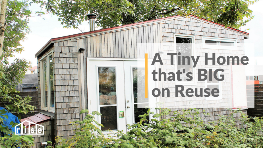 tiny home that's big on reuse