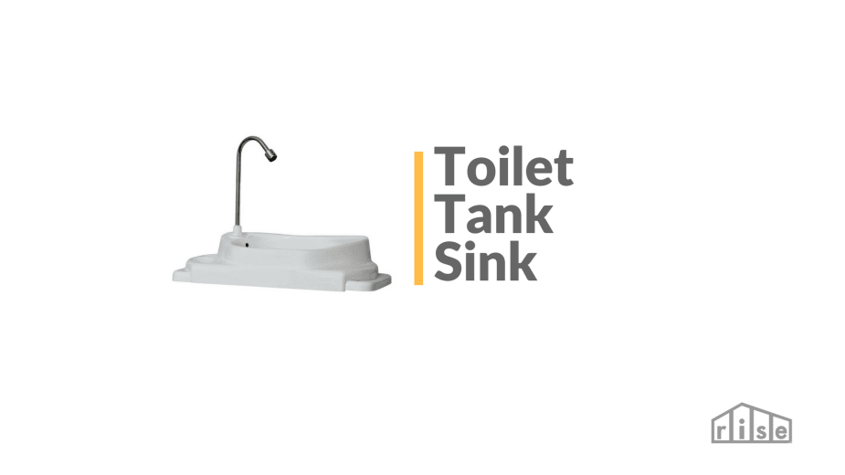 toilet tank sink
