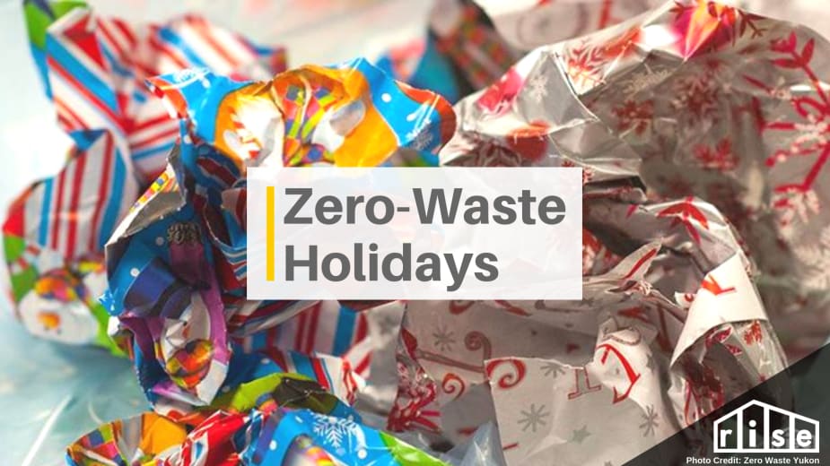 zero waste holiday gift wrapping