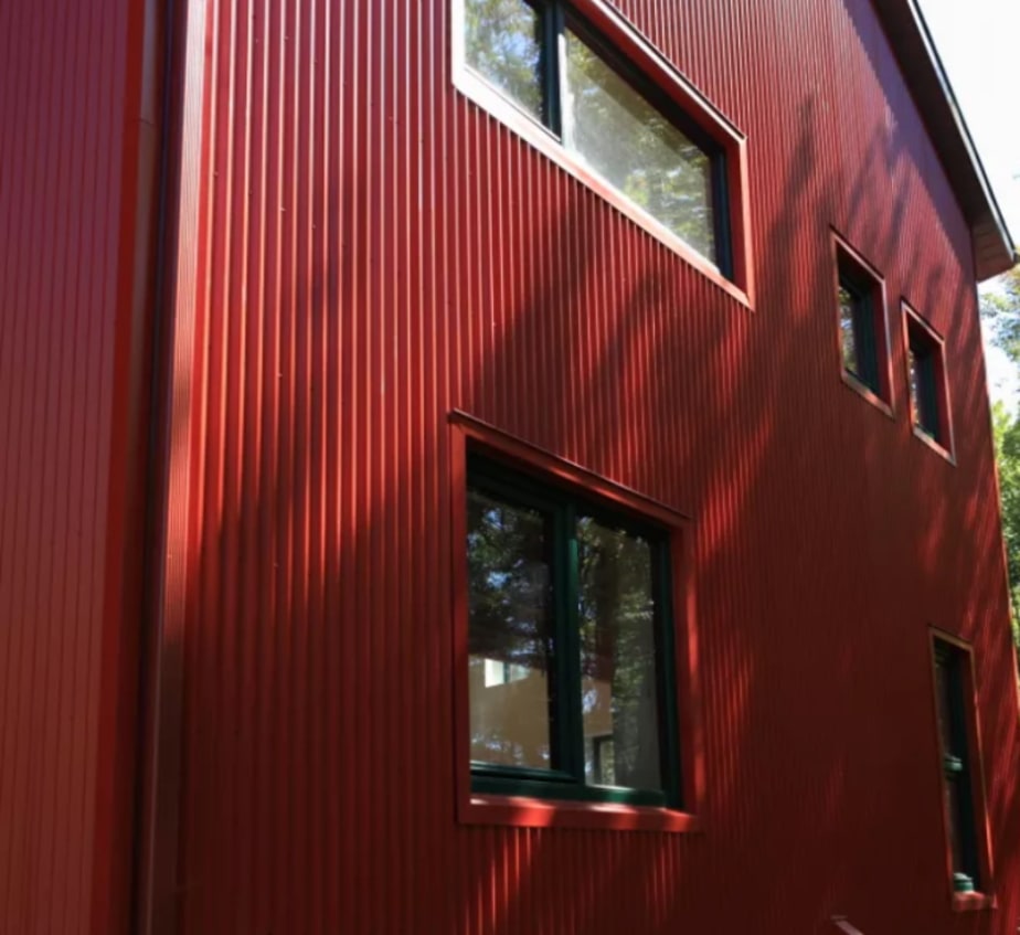 Choosing The Best Exterior Cladding, Corrugated Metal Cladding Canada