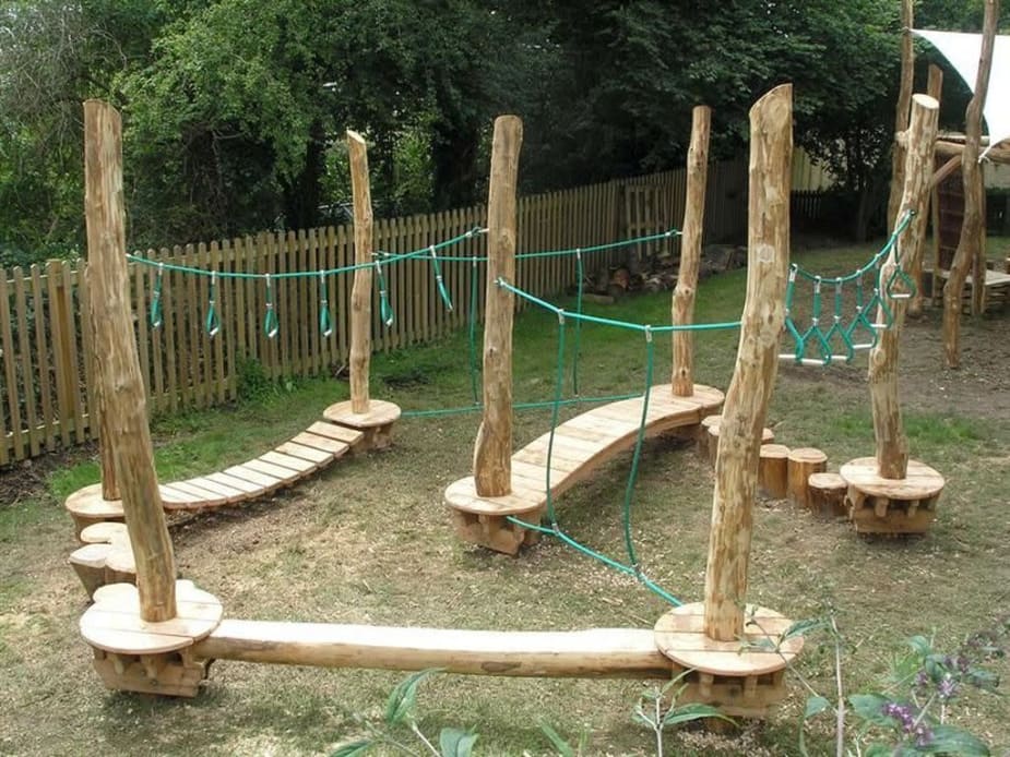 How To Create A Natural Playground At Home, Home Playground Ideas