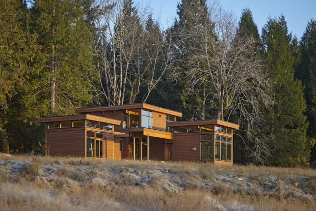 Lindal Cedar Homes in BC Richard Barta Photography for Prefabulous Small Houses