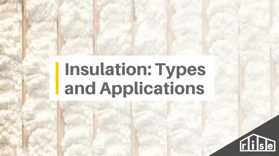 Insulation types shop