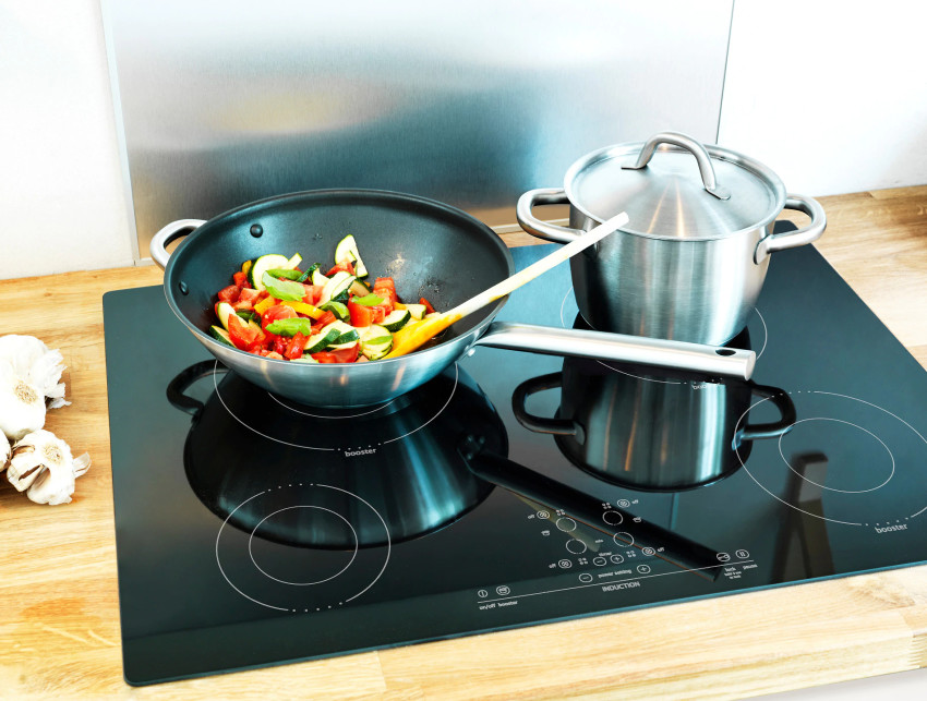 Safe Table Top Induction Wok Cooktop Electric Kitchen 