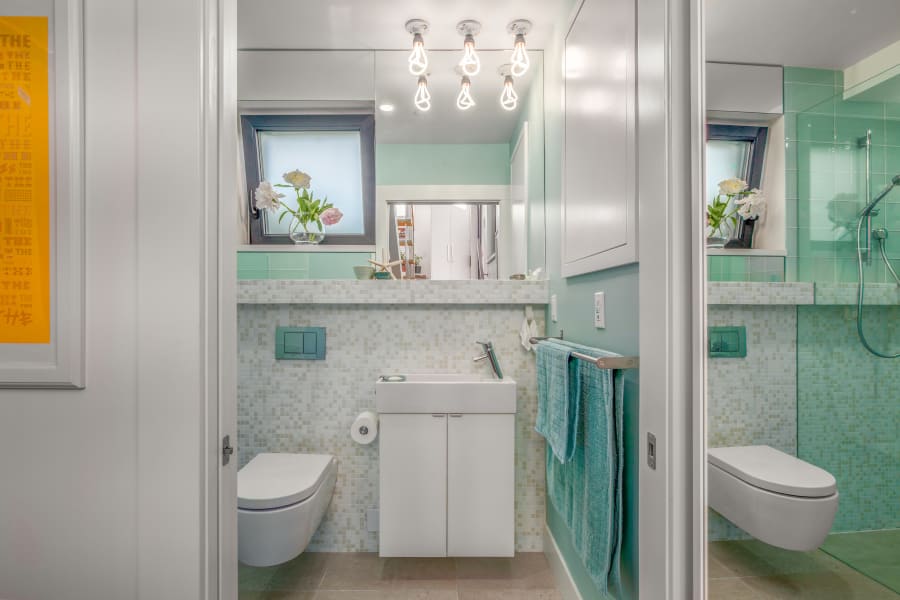 Worthington 48 White Bathroom Vanity