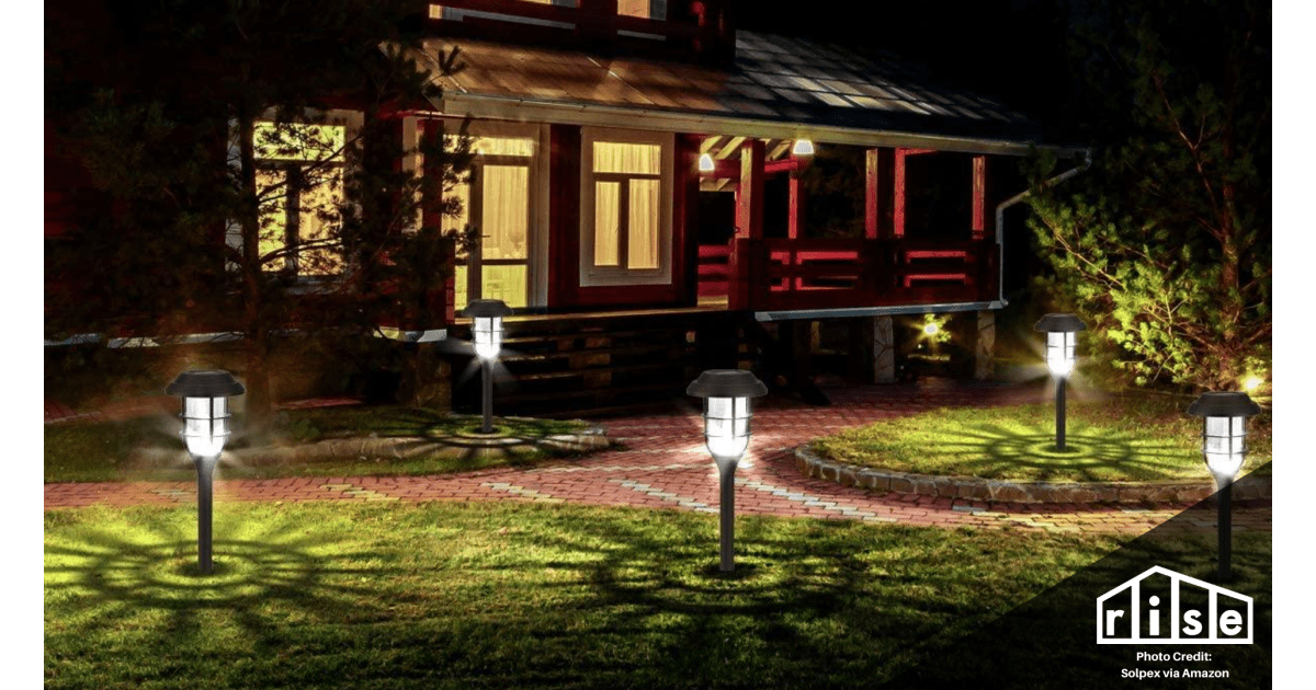 House and garden clearance outdoor solar lantern