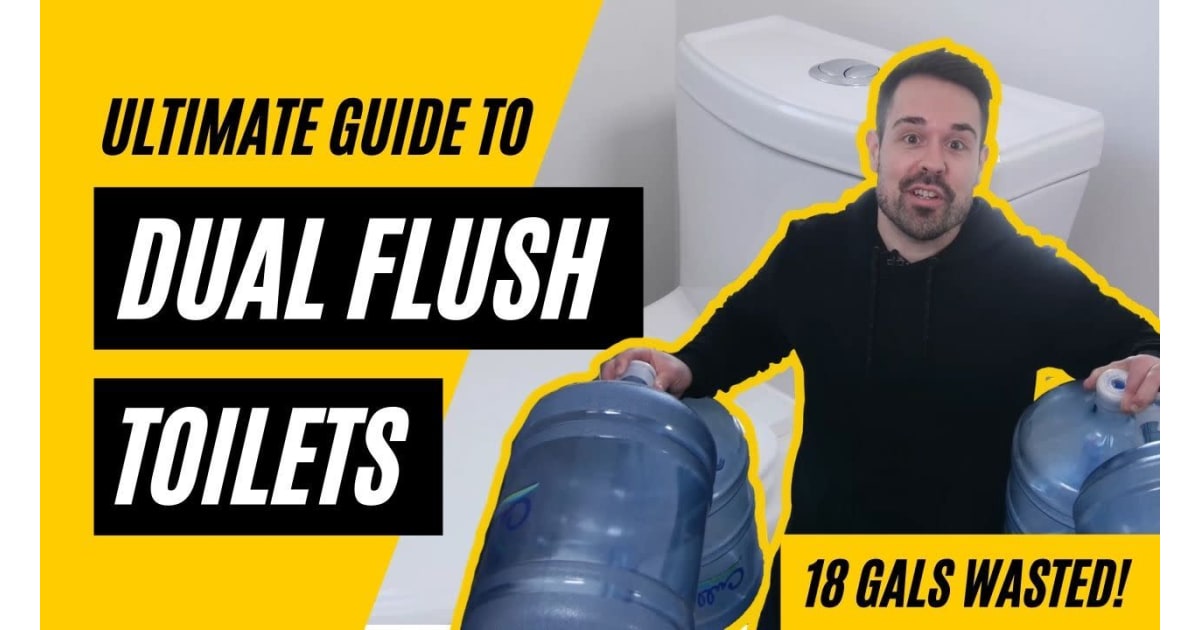 Dual Flush Toilets Ultimate Guide (Are Dual Flush Toilets Worth It?)