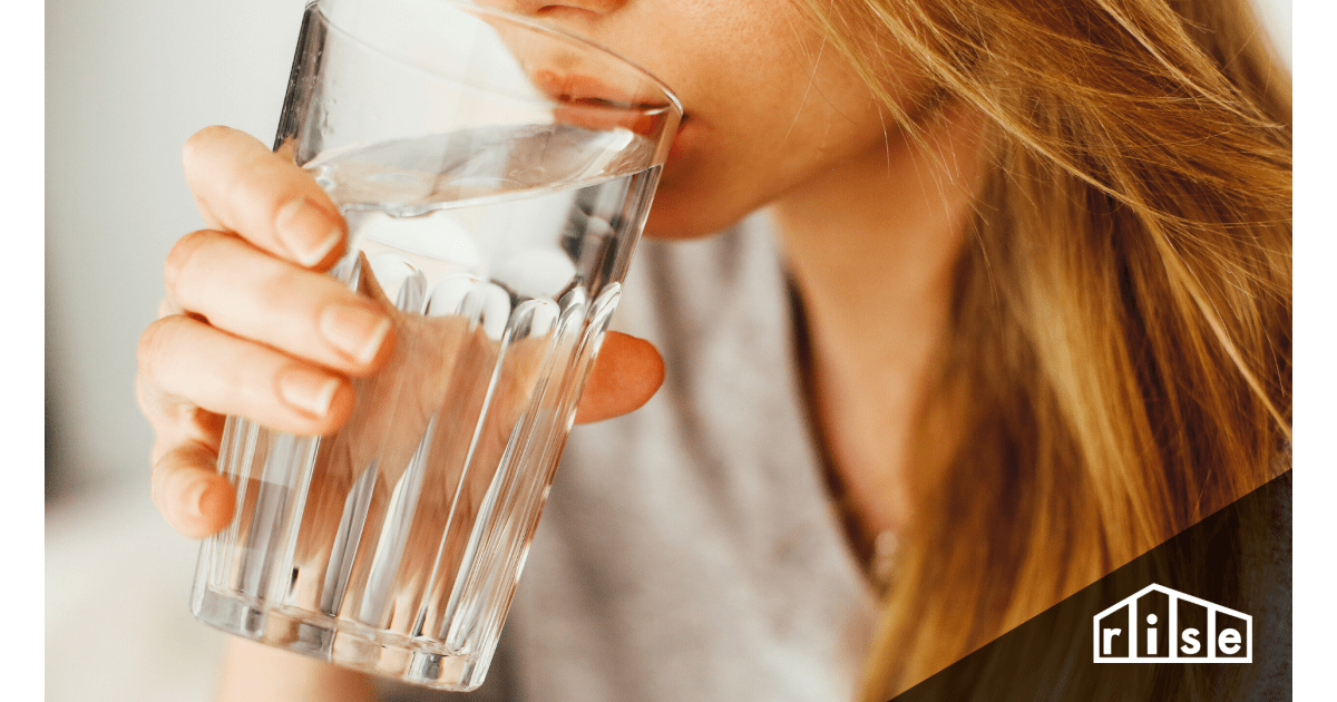 What is tap hotsell water made of