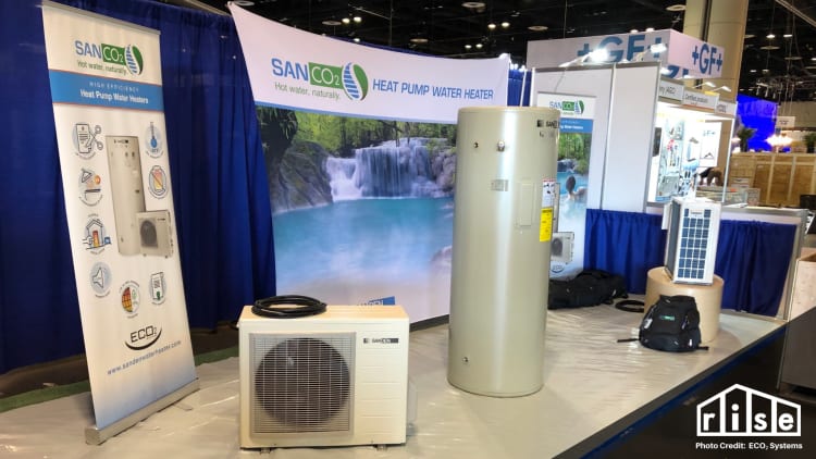 Split top unit heater