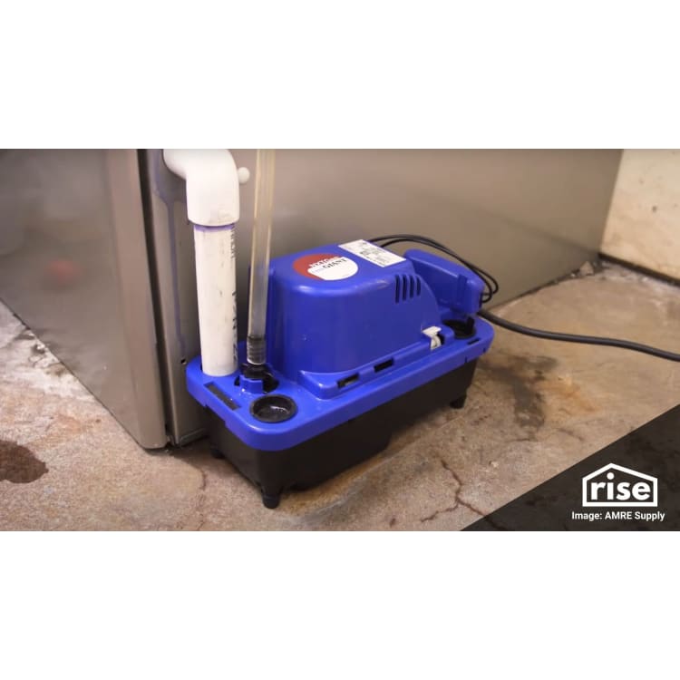 Furnace clearance condensate pump
