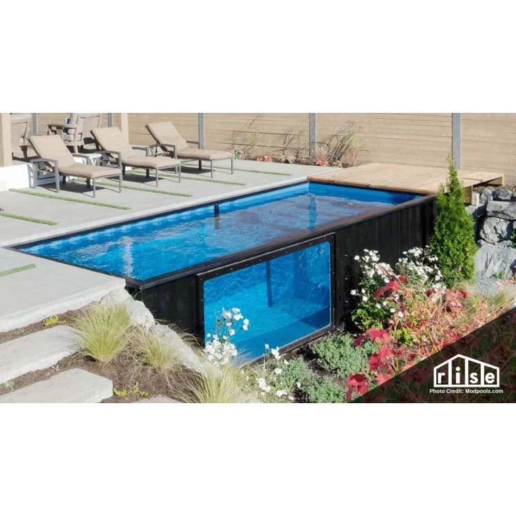 Stay Cool With A Shipping Container Pool