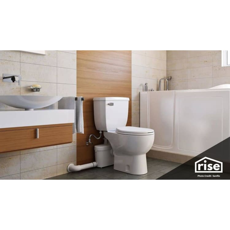 Saniflo 2025 toilet system