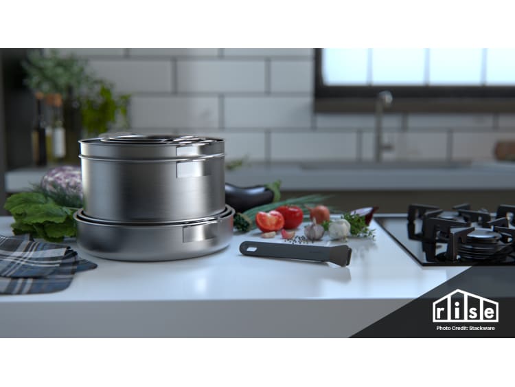 Maxrock stackable pans 2025