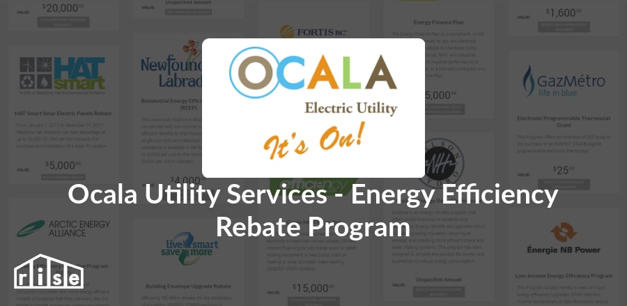 Ocala Utility Services Energy Efficiency Rebate Program