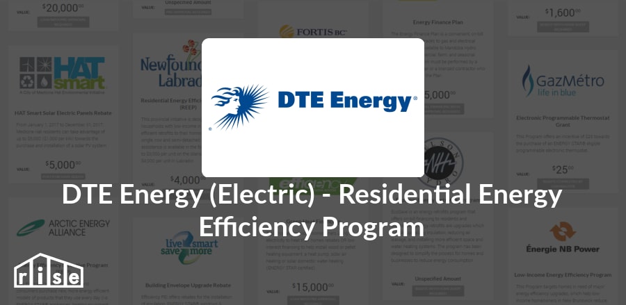 Dte Energy Electric Residential Energy Efficiency Program