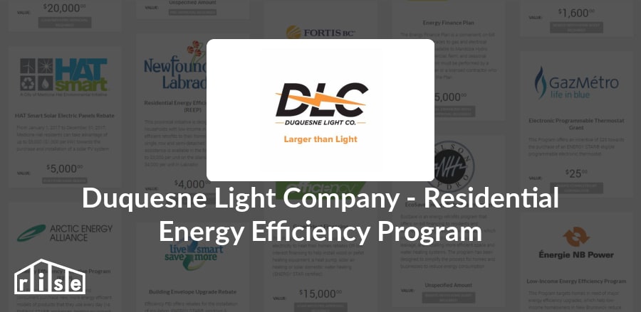 Duquesne Light Company Residential Energy Efficiency Program
