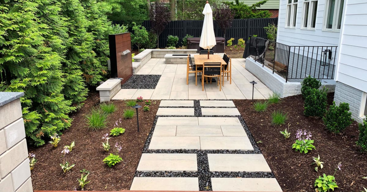 Mount Vernon Patio with Patio Stone by Americana by Bingaman