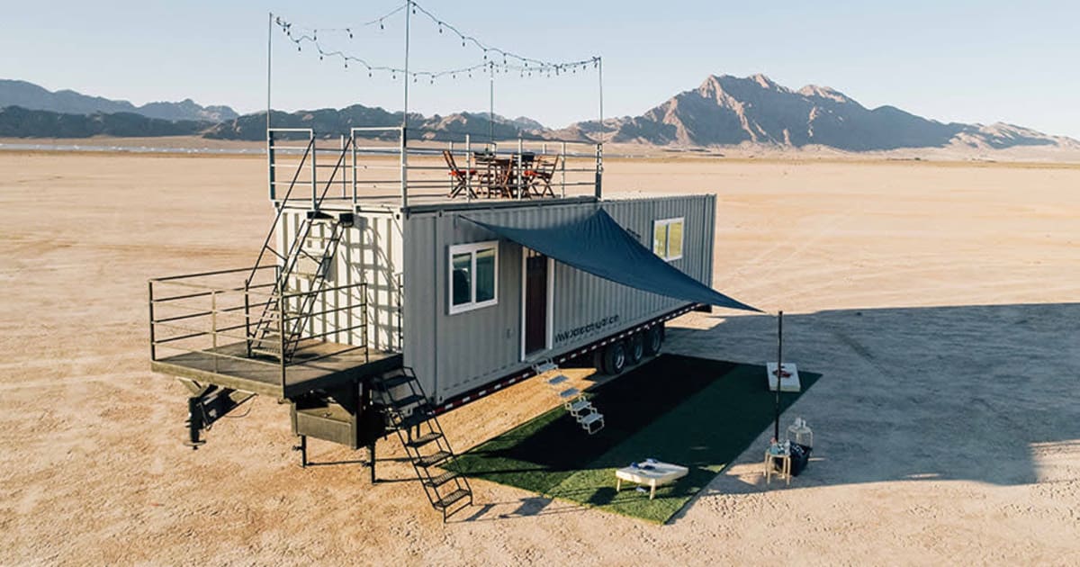 Rise Container Home in Nevada with Shipping Container Home by