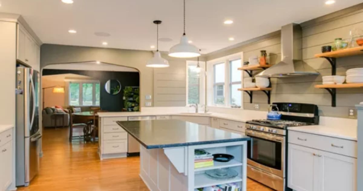 Rise | West River Road Kitchen Addition with Gas Range by Constructive ...