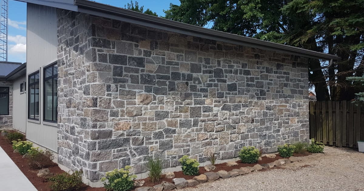 Exterior Wall - Stone Siding with Stone Siding by Masonal ...