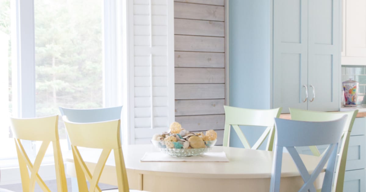 Kitchen & Dining Room with Ductless Mini Split Heat Pump by Osez Interiors